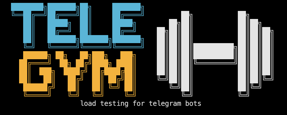 telegym — load testing for Telegram bots